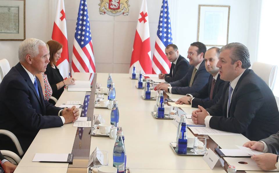 US Vice President Mike Pence pays a visit to Georgia geotv.ge